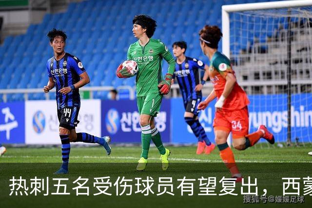 热刺五名受伤球员有望复出，西蒙斯预计明年一月归队